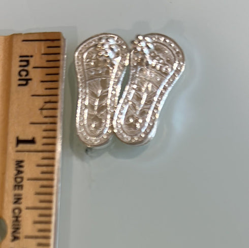 Pure Silver Paduka Small pair 4g